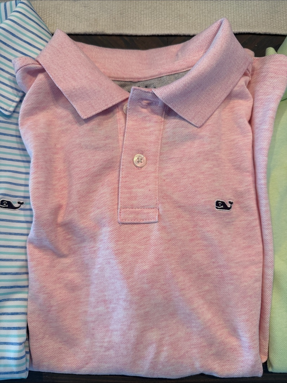 Vineyard Vines Kids Edgartown Pique Polo